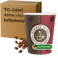 TG-GENT Kaffeebecher 200ml -