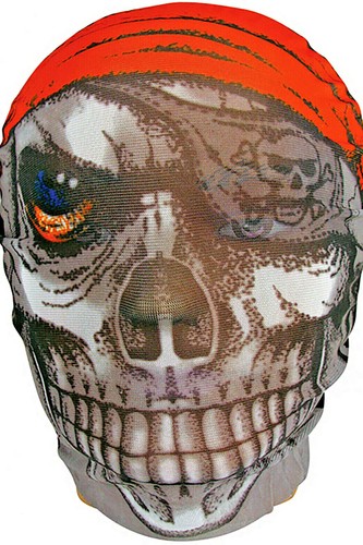 Maske zombie pirat untoter - pirat,