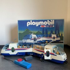 Playmobil 4016 Eisenbahn RC Train Zug ICE RCE mit Schienen und OVP