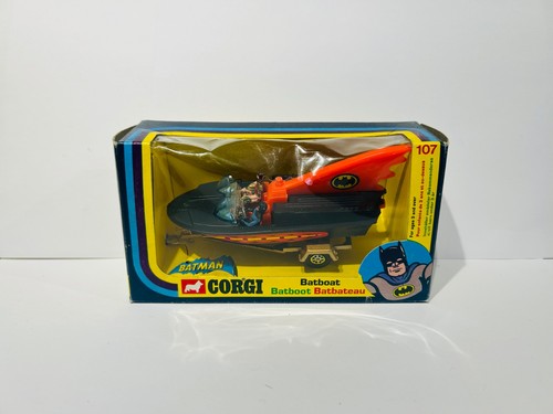 Corgi toys 107 batboat - corgi,