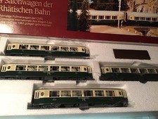 Bemo HOm 4 Salonwagen der Rhätischen Bahn Neu! In OVP,aus Sammlungsauflösung