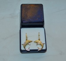 Ohrringe Delfin Ohrhänger