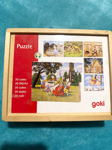 Goki würfelpuzzle märchen - würfelpuzzle,