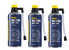 3x 450ml MANNOL REIFENDOCTOR - PANNEN HILFE - DICHTMITTEL (9906)