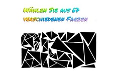 1x Camouflage Aufkleber Set