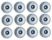 12x sternzwirn weiß 20m - sternzwirn,
