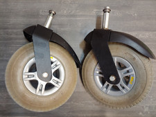 #1370 2x Reifen mit Felge vorne  2.80/2.50-4 mit Gabel  für You - Q Luca