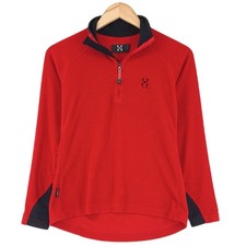 Haglofs Polartec Fleecejacke Rot Atmungsaktiv Damen Bg0 Größe 38