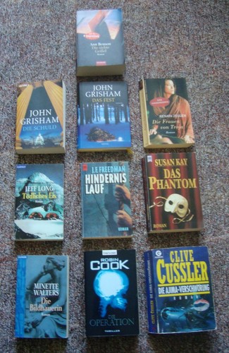 10er bücherpaket lesestoff - bücherpaket,