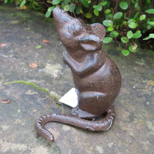 Maus gusseisen deko - maus,