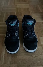 gebrauchter nike air flight 89 in Größe 42 in Schwarz-Türkis