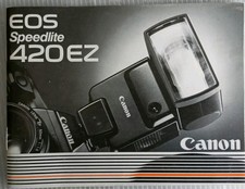 Canon EOS Speedlite 420EZ  Bedienungsanleitung Handbuch in Deutsch