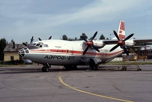 Aeroflot antonov 12 - aeroflot,,