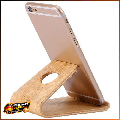 Telefonhalterung aus holz - telefonhalterung,