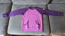 Villervalla Sweatshirt Oeko-Tex-zeritfiziert Gr. 128 pink/lila