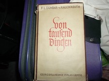 F.L.Dunbar-v.Kalckreuth : Von