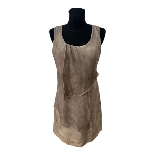 Leinenkleid damen beige - damen,