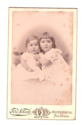 Cdv foto 1900 hübsche - um,