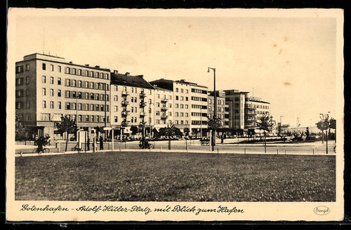 Ansichtskarte gotenhafen - ansichtskarte, /