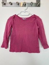 Baby Boden - Pinkes Langarmshirt (Gr. 86-92)