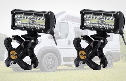 Led fernscheinwerfer mit - 2x,