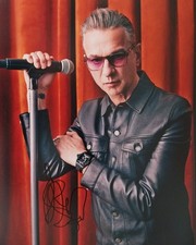 Dave Gahan Depeche Mode signed
