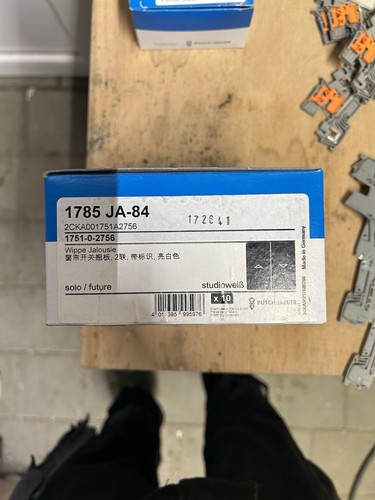 Busch jaeger wippe dav sws - 6x,