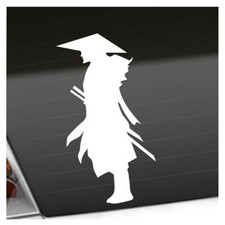 Samurai Ninja Shinobi Aufkleber Sticker 25 Farben Neon Matt