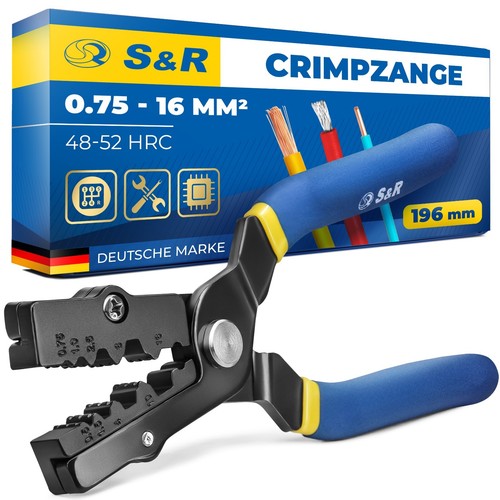 Crimpzange aderendhülsen - s&r,