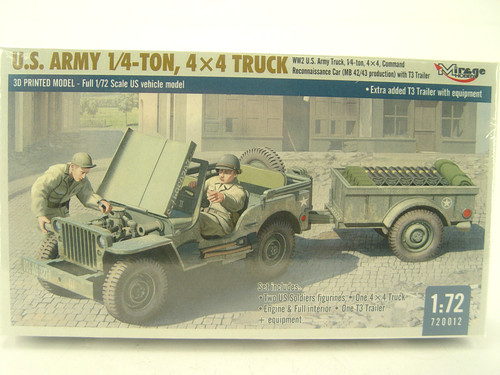 Army jeep anhänger u - us, m.