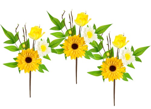 Dekozweig gerbera margeriten - dekozweig,