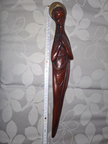 Marienfigur holz aus - marienfigur,