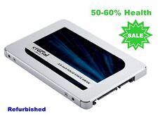 250GB Crucial MX200 interne SSD (50%-60% Health) Festplatte 2,5'' SSD #R3-F2