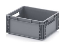 Transportbehälter 40x30x17  Kunststoff Case Transportcase Kiste Box 400x300x170 