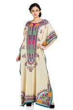 Women Kaftan Dress Size Maxi