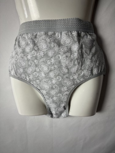 Panty slip grau - gemustert, von