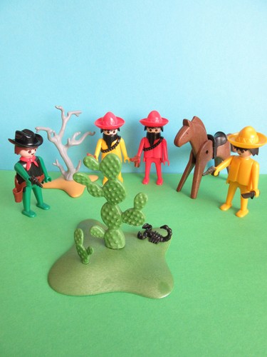Vintage playmobil western 3 - playmobil,