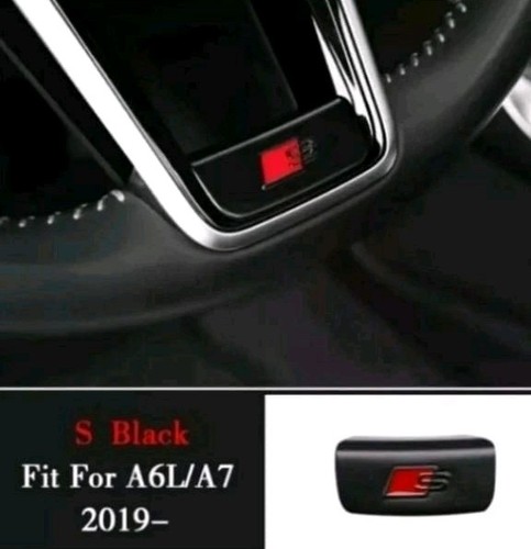 Line emblem logo - s, schwarz