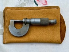 Bügelmessschraube Mikrometerschraube 0 - 15 mm mit Ratsche u. Feststellschraube