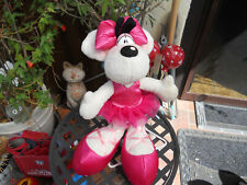 Seltene Diddlina Ballerina pink mit Punkten  ca. 30 cm RARITÄT 