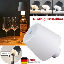 Weinflaschen-Basis Licht LED Tischlampe Weinflasche Tisch Lampe Dimmbar 5500 mAh