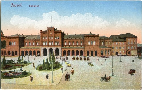 Kassel bahnhof vorplatz um - bahnhof,,