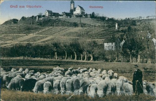 Ansichtskarte stockheim - ansichtskarte,