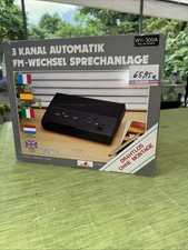 Monacor WI-300, Drahtlose Wechselsprechanlage, 3 Channel Auto FM Wireless Interc