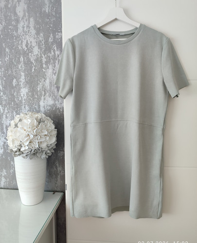Zara damen shirtkleid grau - damen,