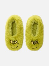 Dr. Seuss DER GRINCH Slipper Socks Kinder-Hausschuhe  Gr. 30-36  (7-10 J.) -NEU-