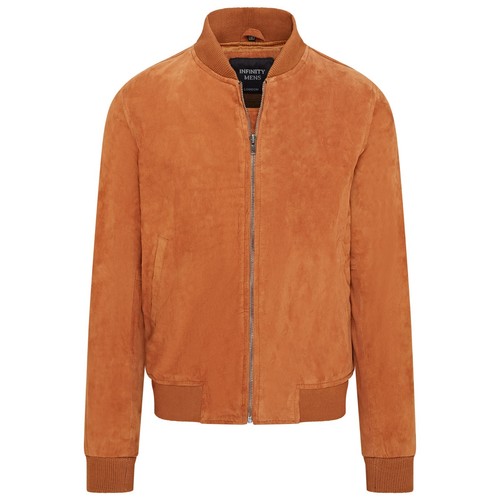 Herren uni hellbraun wildleder - hellbraun,