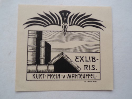 Exlibris klischee von j - klischee,