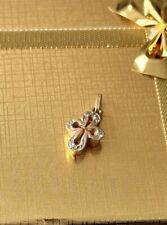 Kreuz, Anhänger, Rotgold 585 Russischen Mit Steinen Gestempelt