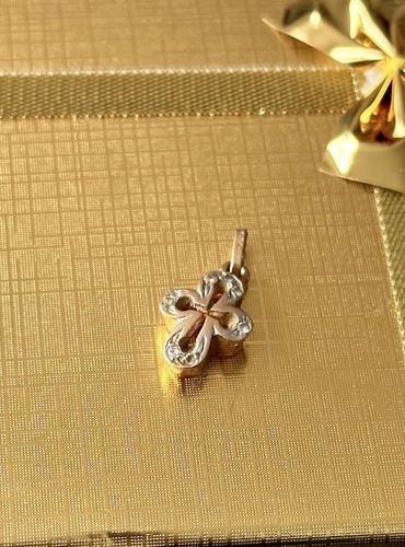 Kreuz anhänger rotgold 585 - kreuz,,
